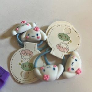 Cinnamoroll x4 hair ties